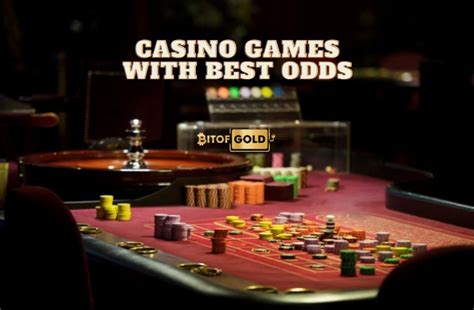 List of Casino Games with Best Odds and Highest .